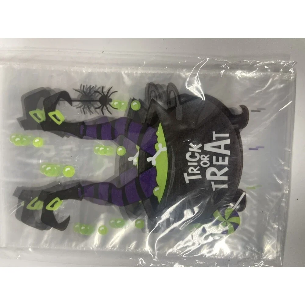 Halloween party supplies Plates, Cups, Napkins And decorations Party Of 8 #317